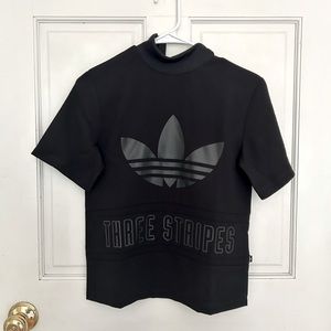 Adidas (three stripes) High Neck Shirt